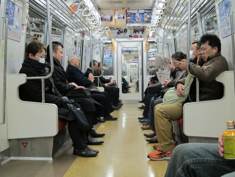 japan subway in